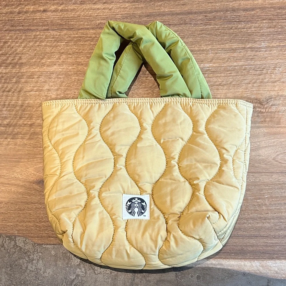 Starbucks RARE Lunar New Year Puffy Tote Bag - Picture 3 of 6